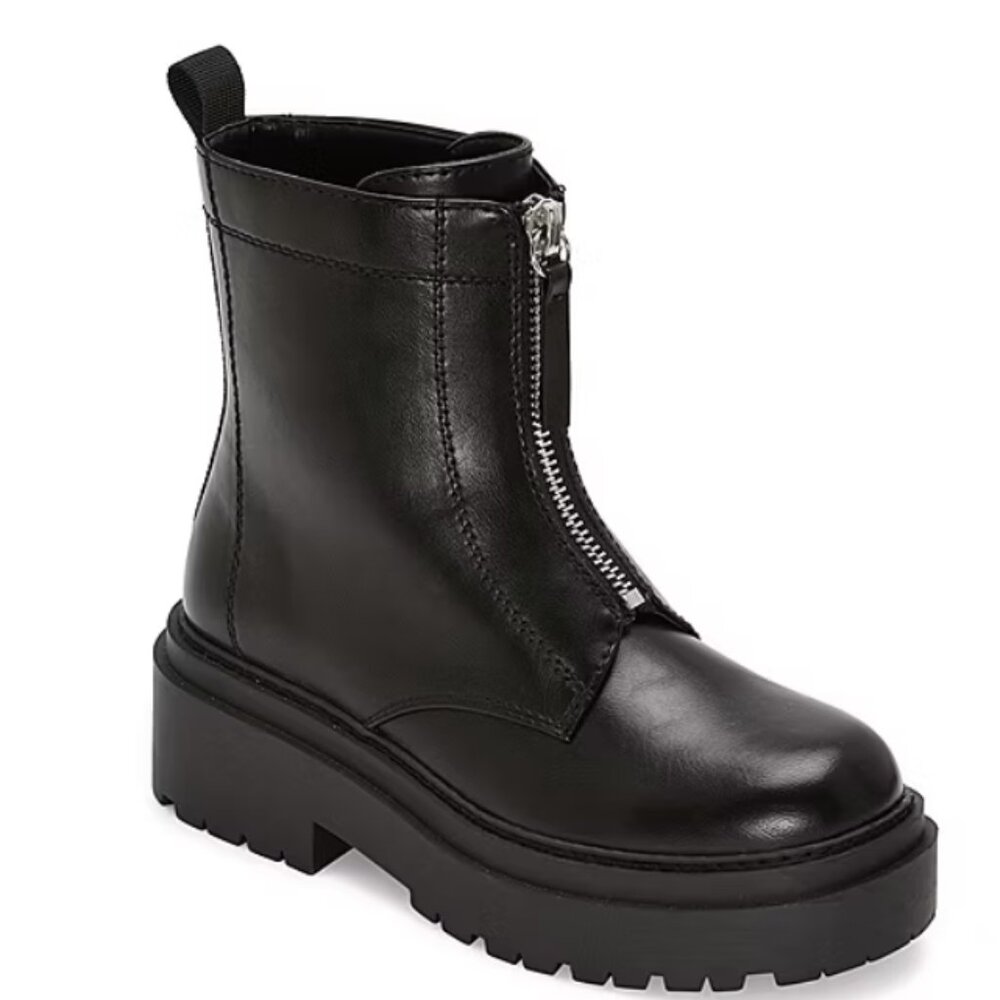 Arizona Jean Co Xander Block Heel Motorcycle Boots - NIB - Size: 8.5